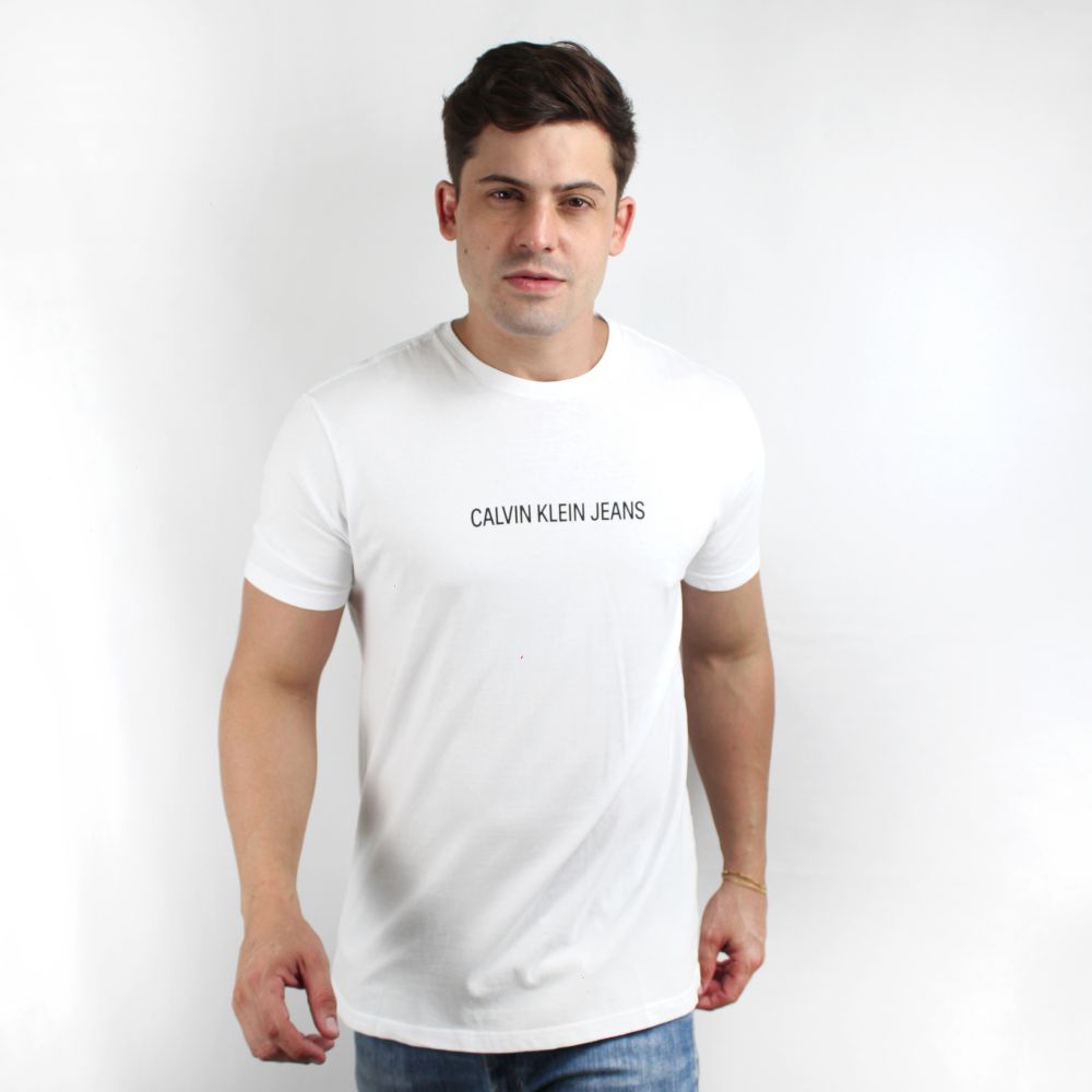 Camiseta Calvin Klein Jeans Basic White