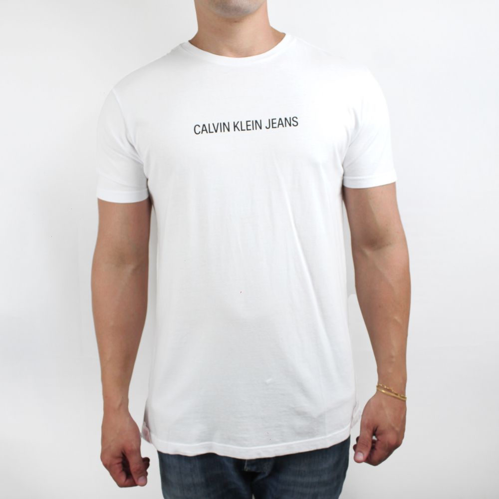 Camiseta Calvin Klein Jeans Basic White