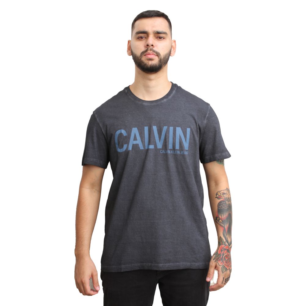 Camiseta Calvin Klein Jeans Marinho