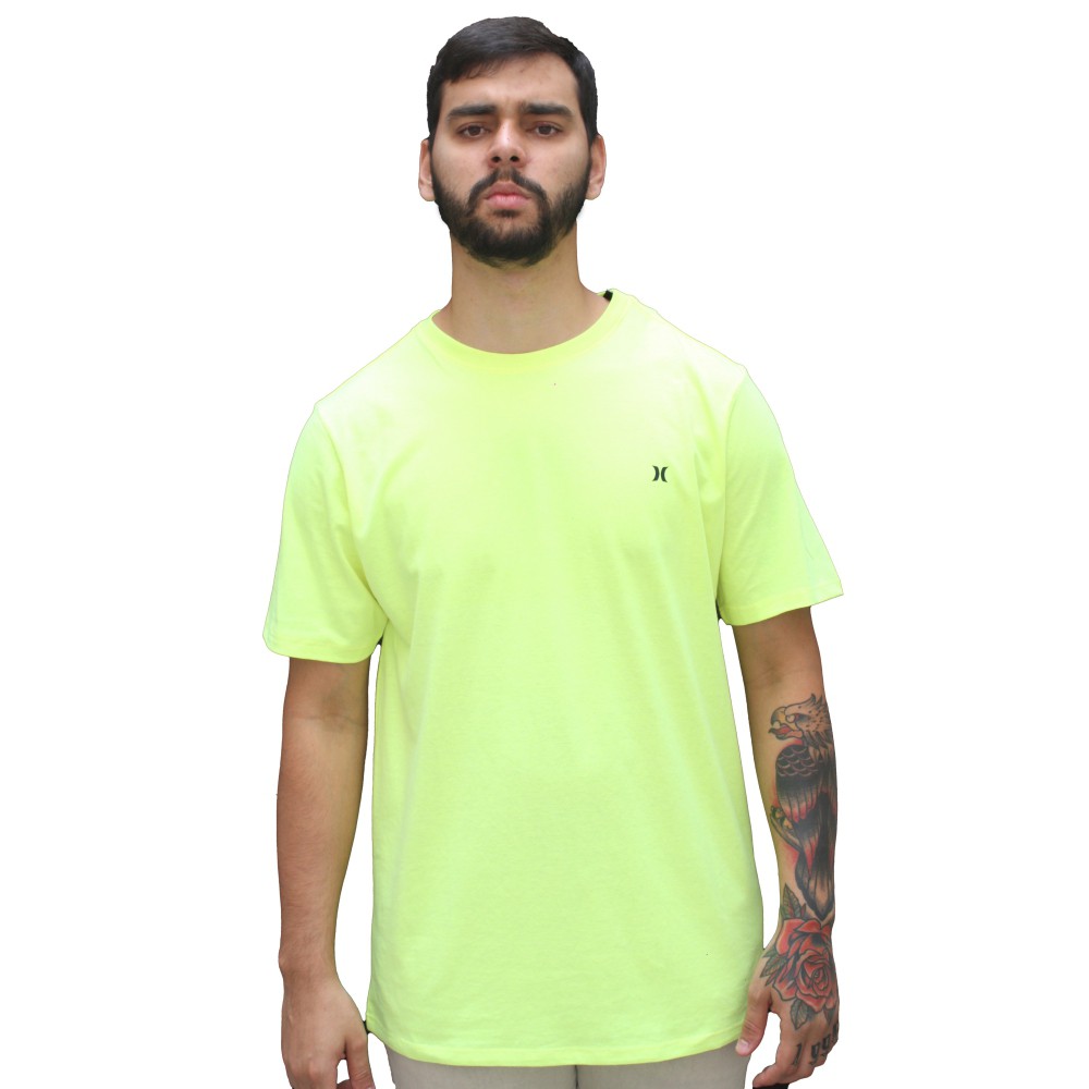 Camiseta Hurley Heat Neon