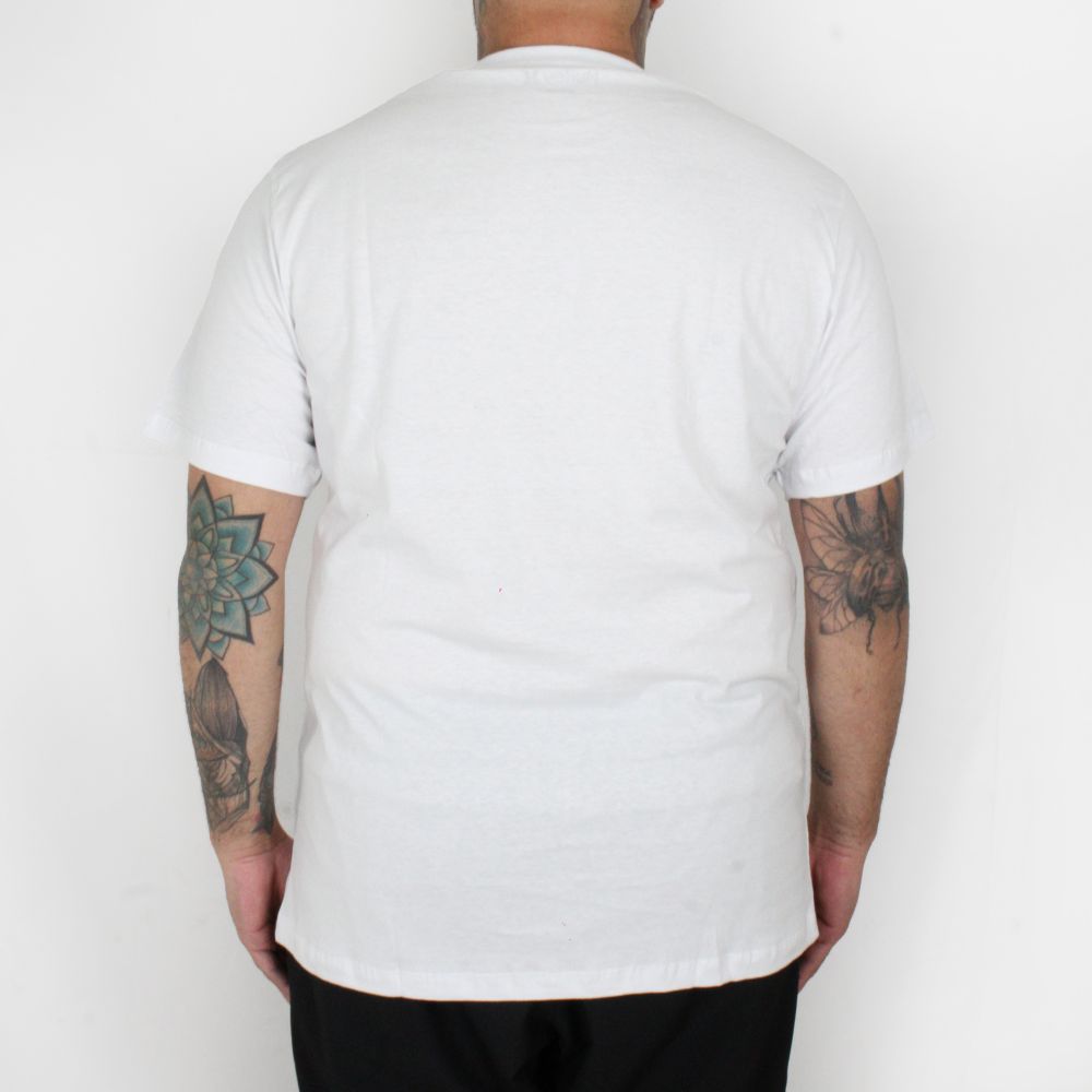 Camiseta Hurley O&O Solid Plus Size Branca
