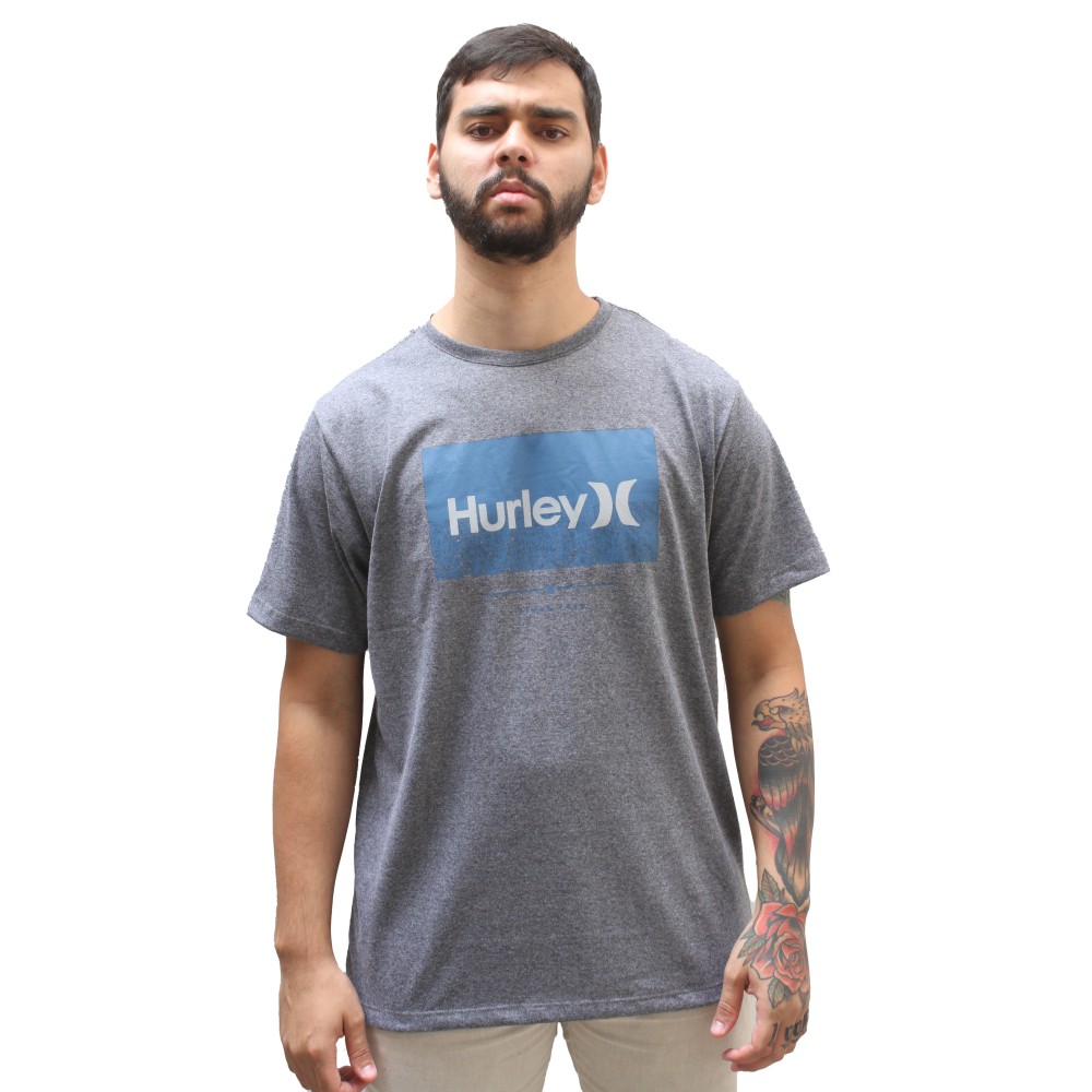 Camiseta Hurley  Silk Disorder Mescla