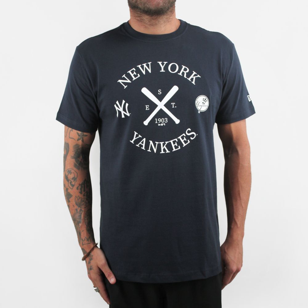 Camiseta New Era College New York Yankees