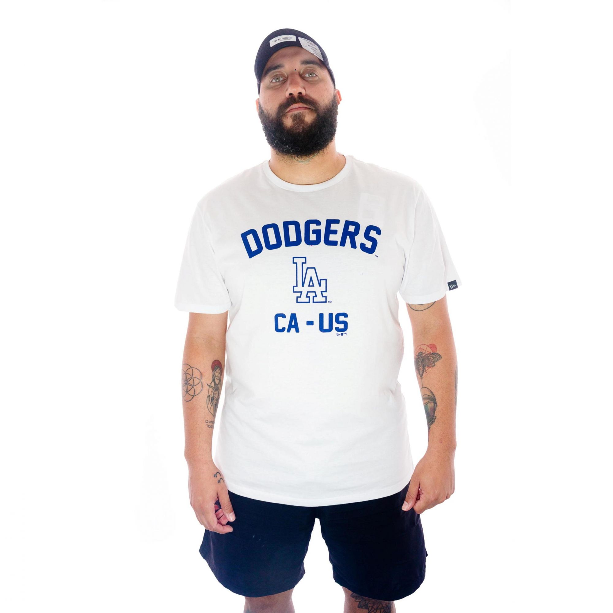 Camiseta New Era Dodgers Branco