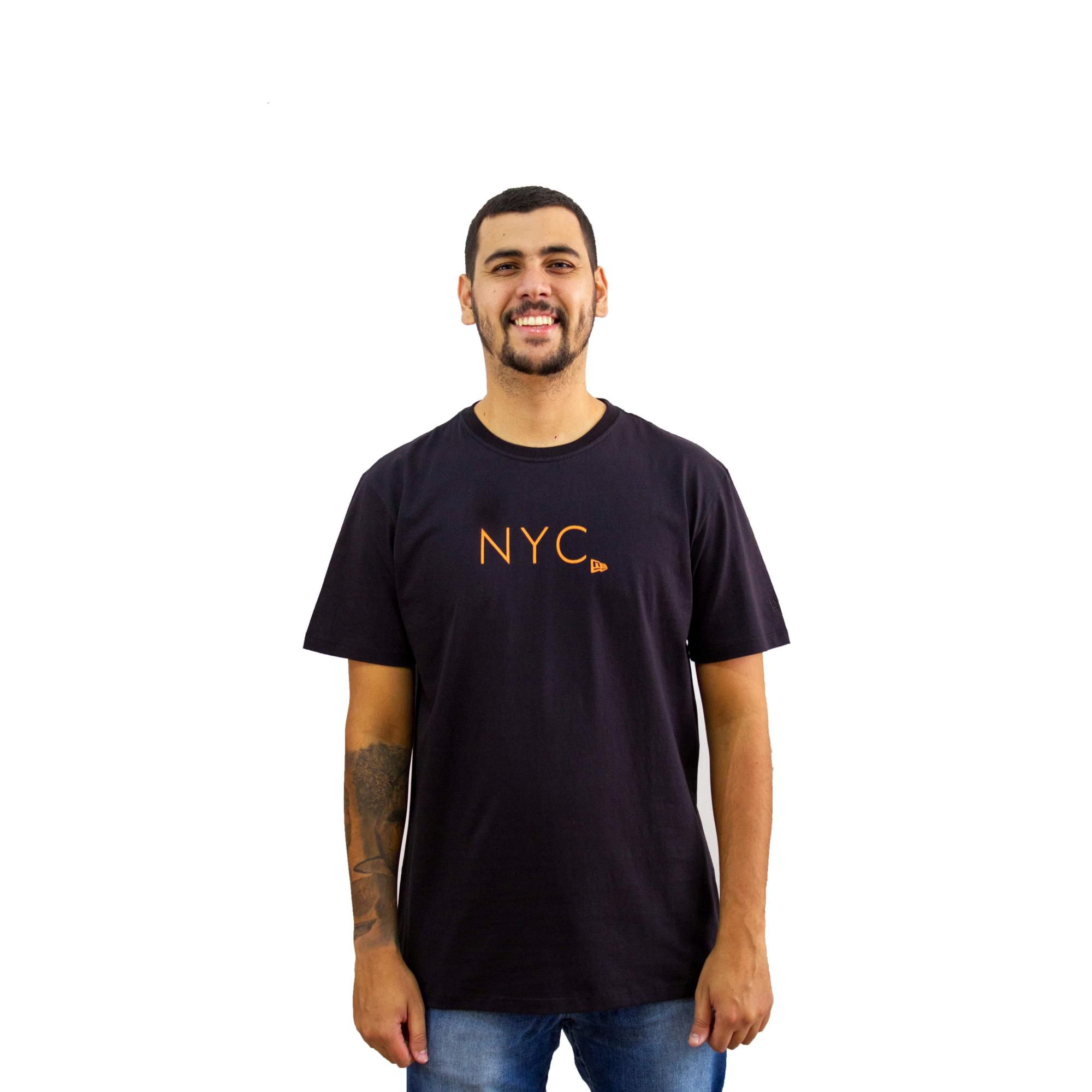 Camiseta New Era NYC Preto