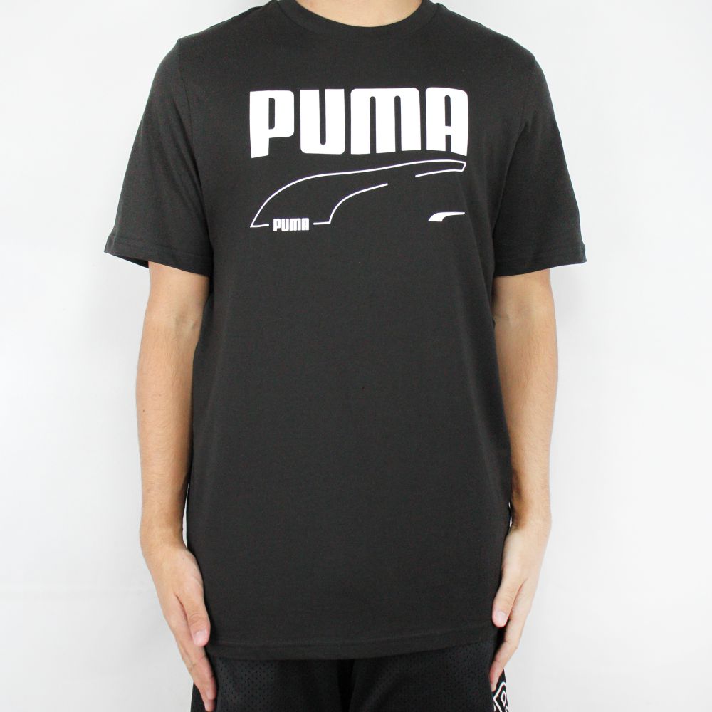 Camiseta Puma Rebel Preta