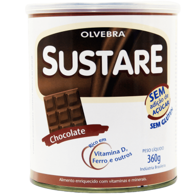 Sustare Chocolate 360g - Sem Açúcar
