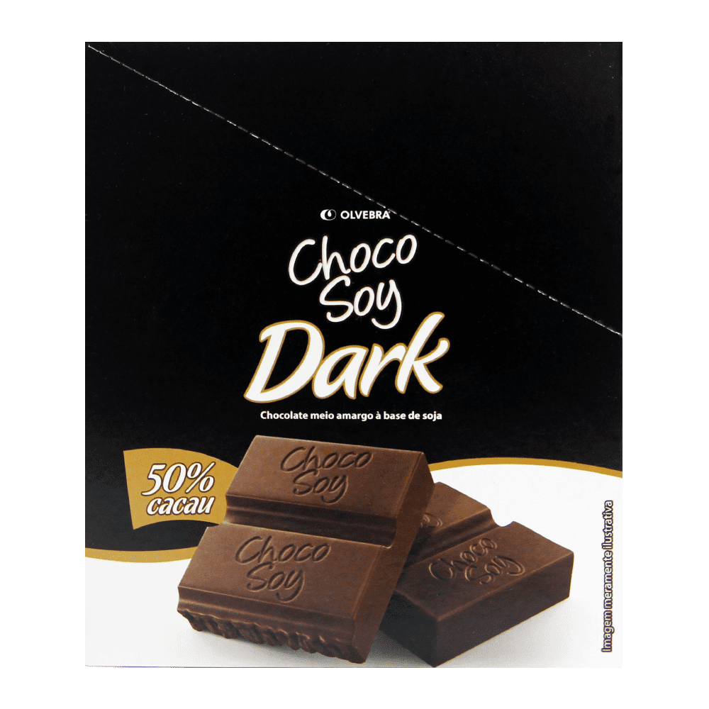 Choco Soy Dark 40g Display