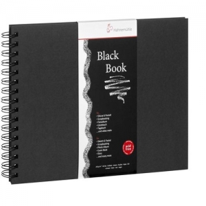 Black Book Hahnemuhle 250g/m2 23,5x23,5cm 30fls