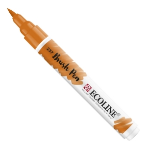Marcador Artistico Ecoline Brush Pen 237 D.Orange