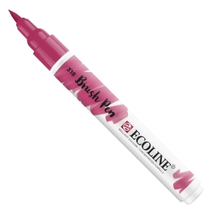 Marcador Artistico Ecoline Brush Pen 318 Carmine