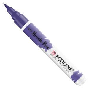 Marcador Artistico Ecoline Brush Pen 507 Ultra.Vi.