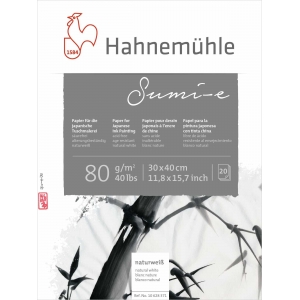 Sumi-e Hahnemuhle 80g 30x40 20fls
