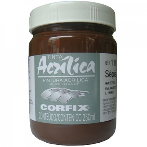 Acrilica Corfix GR1 118 Sepia 250ml