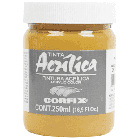 Acrilica Corfix GR1 53 Amarelo Ocre 250ml