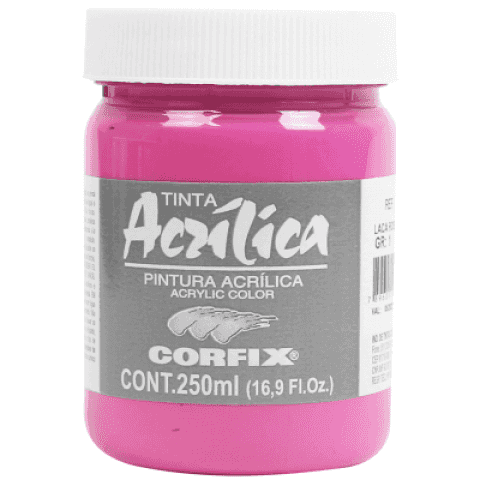Acrilica Corfix GR1 61 Laca Rosa 250ml