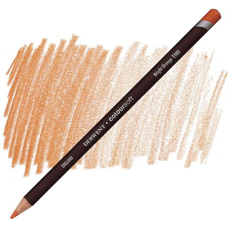 Lápis Coloursoft Derwent Bright Orange (C080) un.