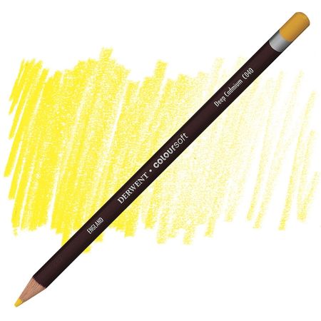 Lápis Coloursoft Derwent Deep Cadmium (C040) un.