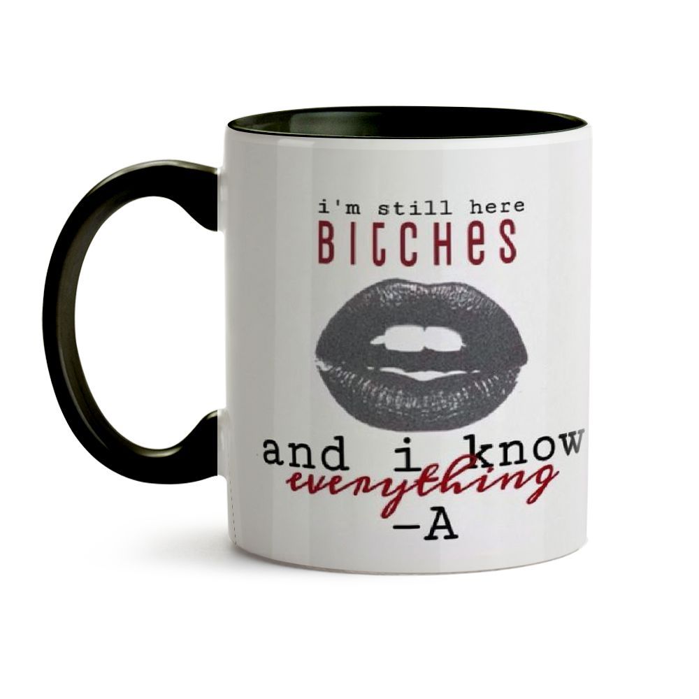 Caneca Pretty Little Liars I Know Everything