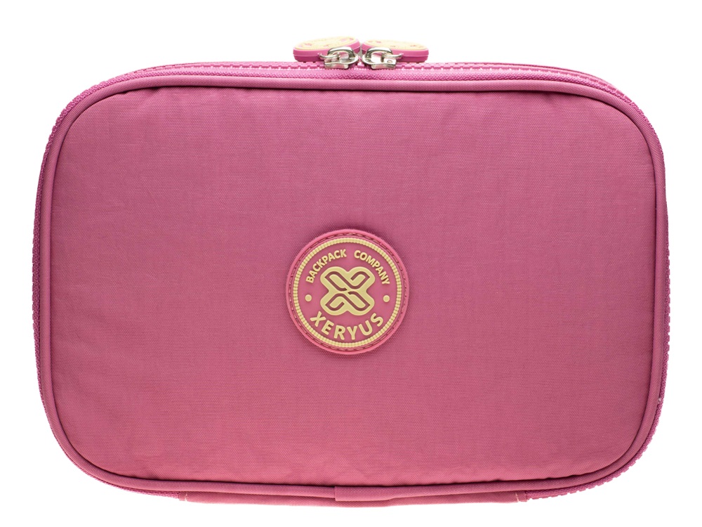 Estojo Box Xeryus Trendy - Rosé - 12512  - Artigo Escolar