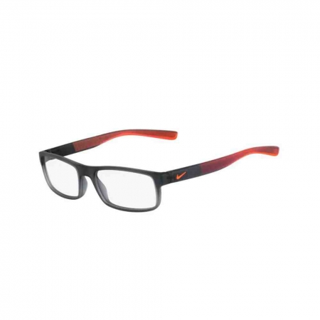 Óculos de Grau Cinza e Vermelho Nike 7090 068
