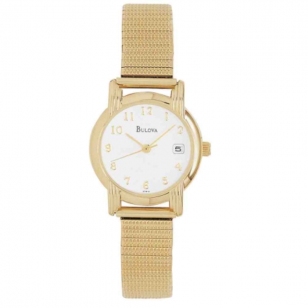 Relógio Bulova Feminino Dourado WB29009H
