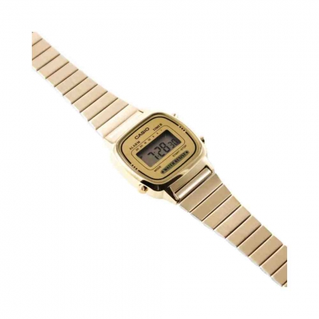 Relógio Casio Dourado Feminino LA670WGA-9DF-BR