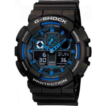 Relógio G-Shock Preto Masculino GA-100-1A2DR