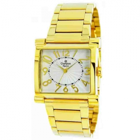 Relógio Champion Dourado Feminino CN26877H