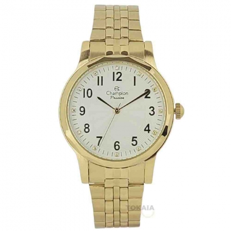Relógio Champion Feminino Analógico Passion Dourado CN24520H