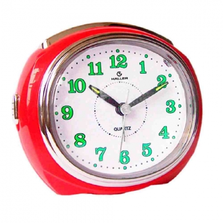 Relógio Despertador Quartz Big Bell Vermelho 239/1785.16
