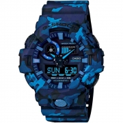 Relógio Masculino Casio G-Shock Azul GA-700CM-2ADR