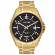 Relógio Orient Masculino Casual Dourado Mgss1232 P2kx