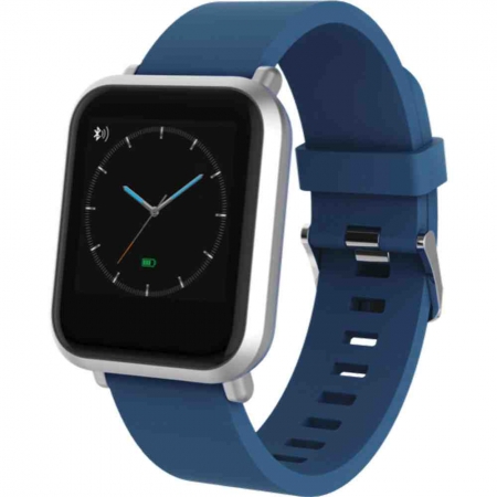 Relógio Smartwatch Unissex Umbro UMB-SB1326HZ-S Azul e Prata
