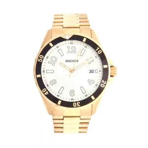Relógio Dourado Masculino Magnum MA34521H