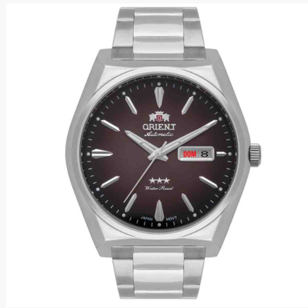 Relógio Orient Automático Masculino Prata F49SS013 N1SX