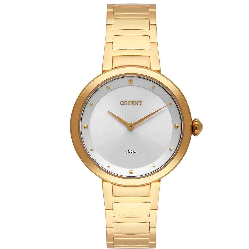 Relógio Orient Feminino Dourado FGSS0175 S1KX