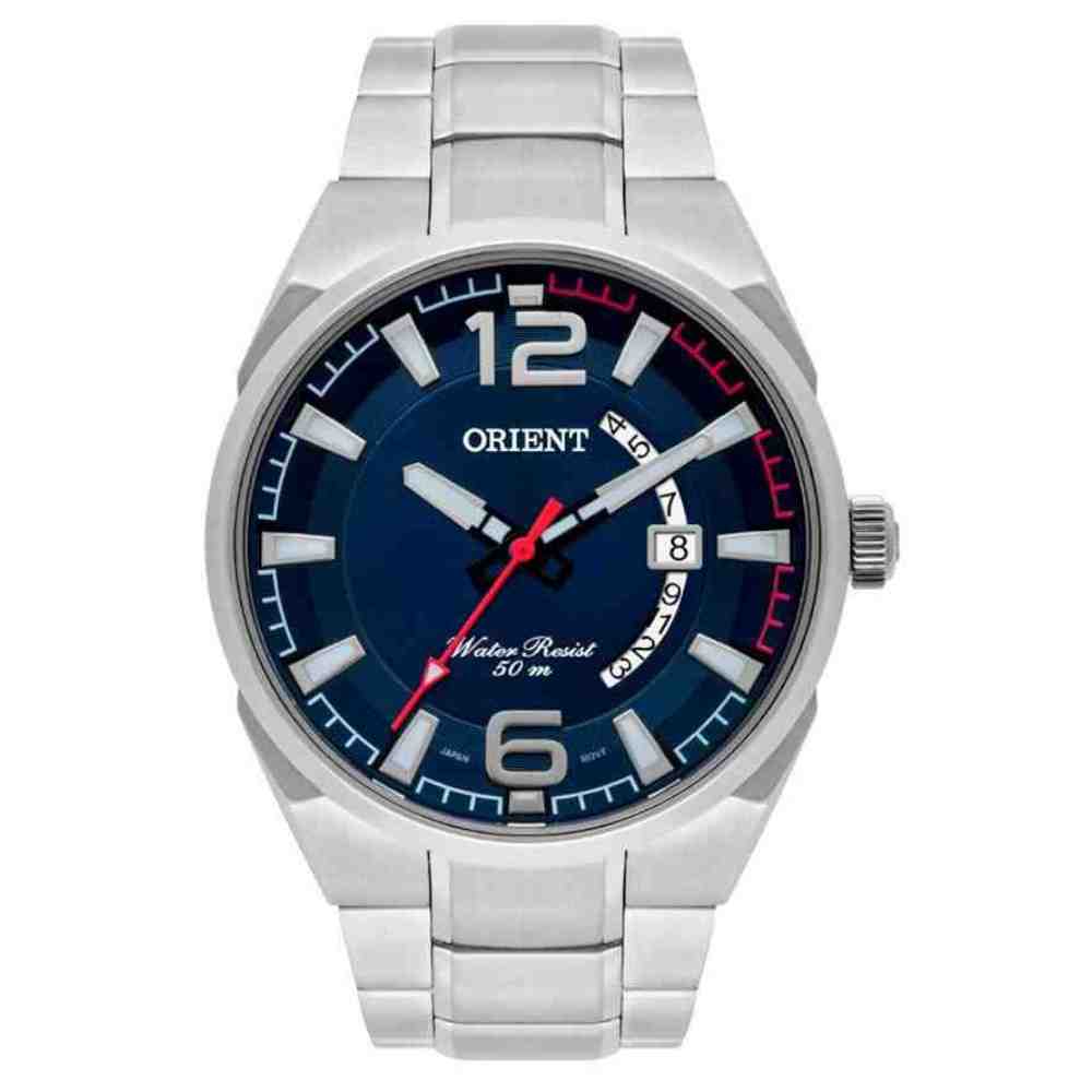 Relógio Orient Masculino Prata MBSS1336 D2SX