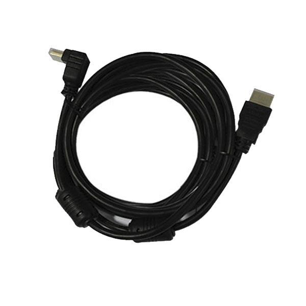 Cabo HDMI 5m (1 plug reto e 1 plug 90º) Bestfer (BFH1514)
