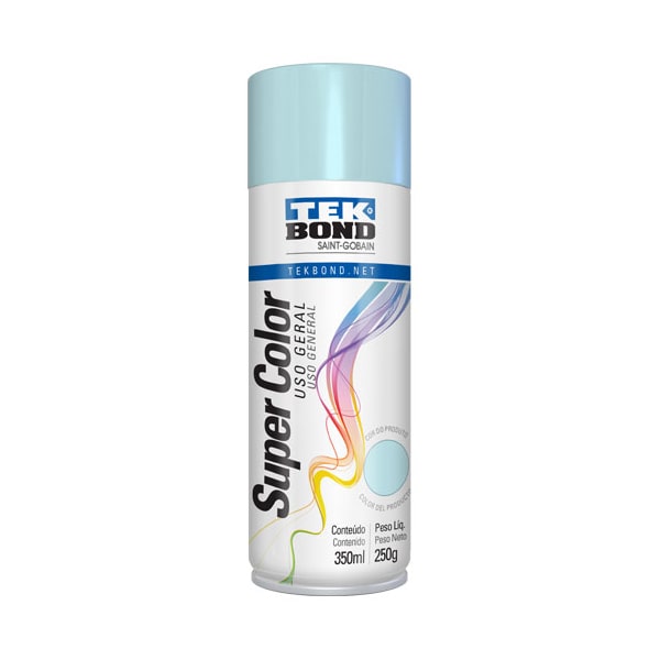 Tinta spray uso geral azul claro 350ml | 250g Tekbond