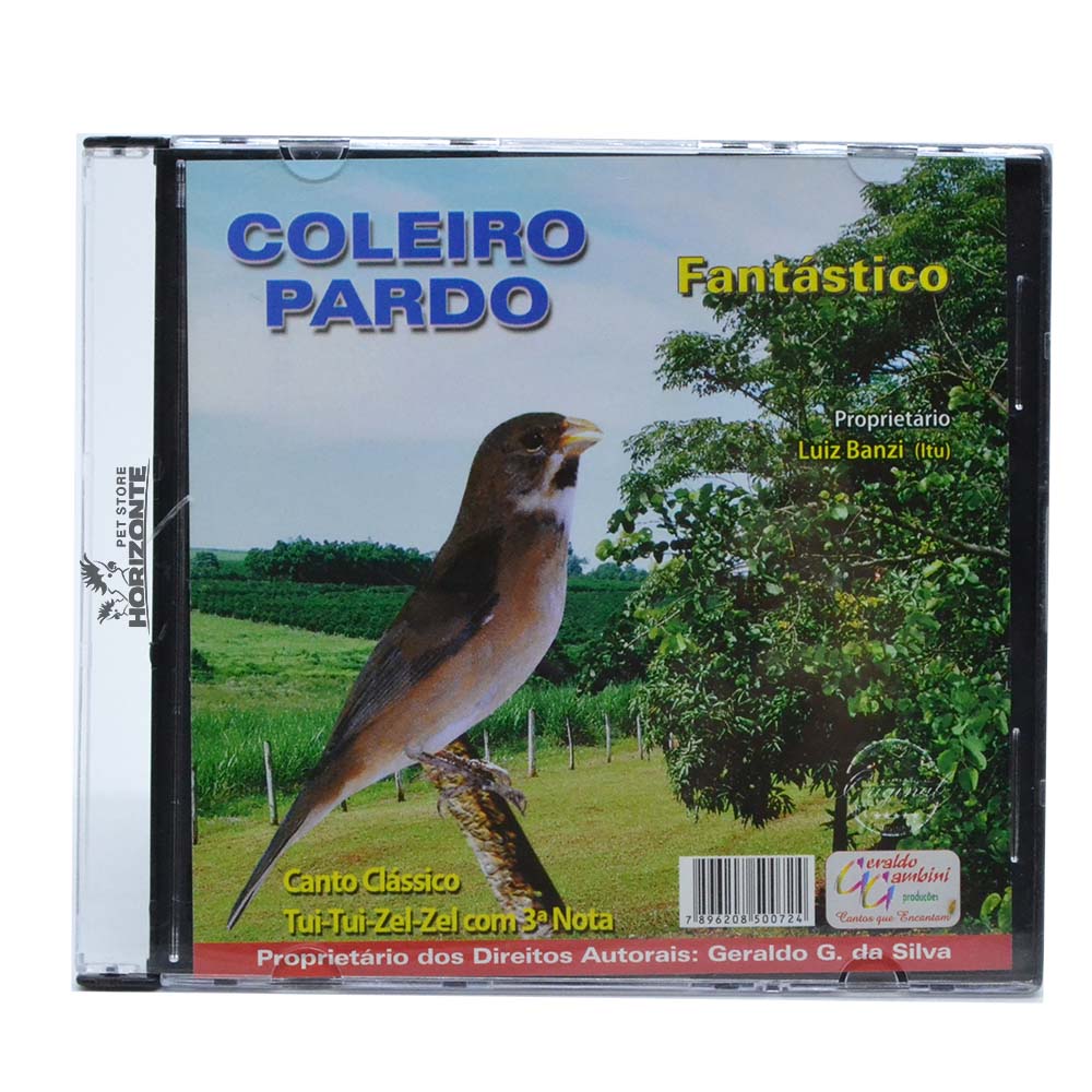 CD - Coleiro Pardo - Fantástico