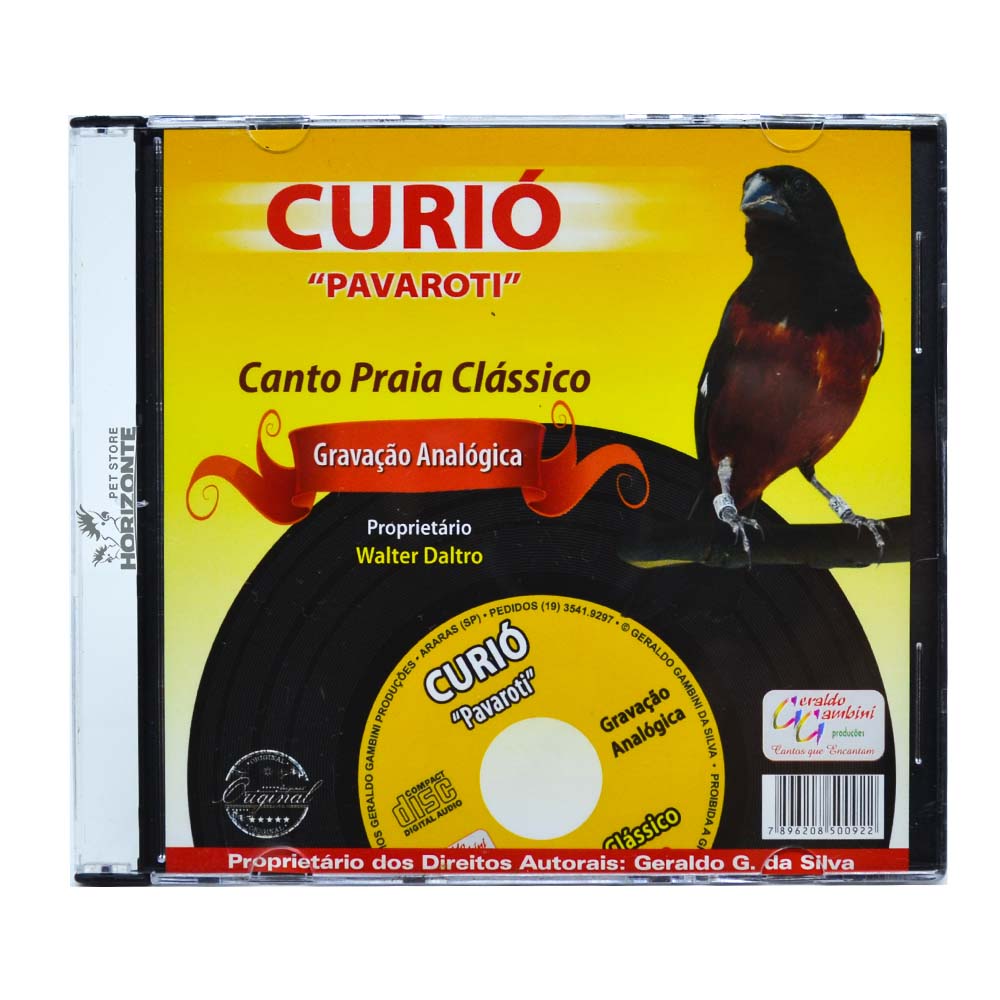 CD - Curió - Pavaroti