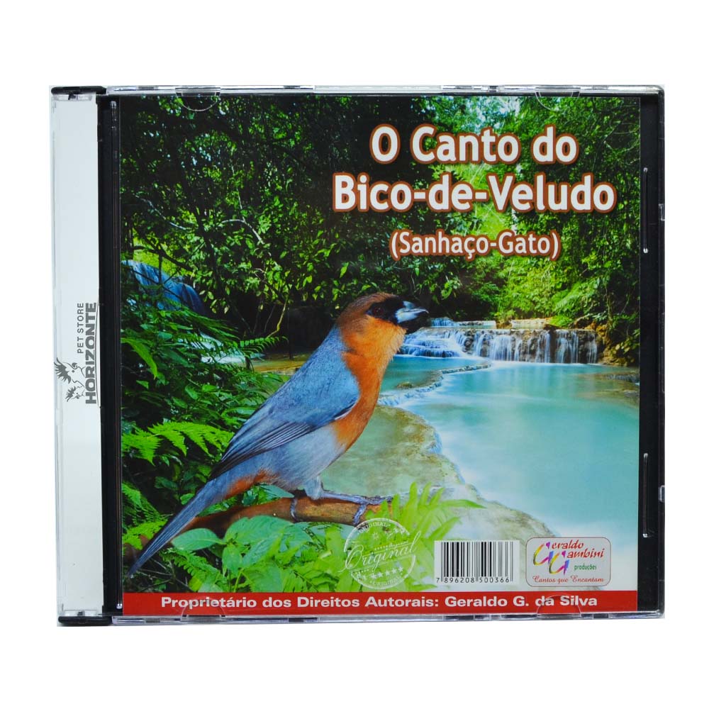 CD - O Canto do Bico de Veludo