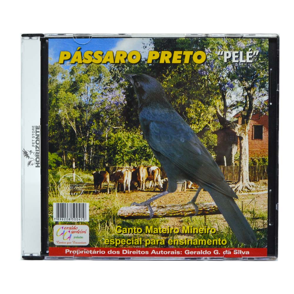 CD - Pássaro Preto - Pelé