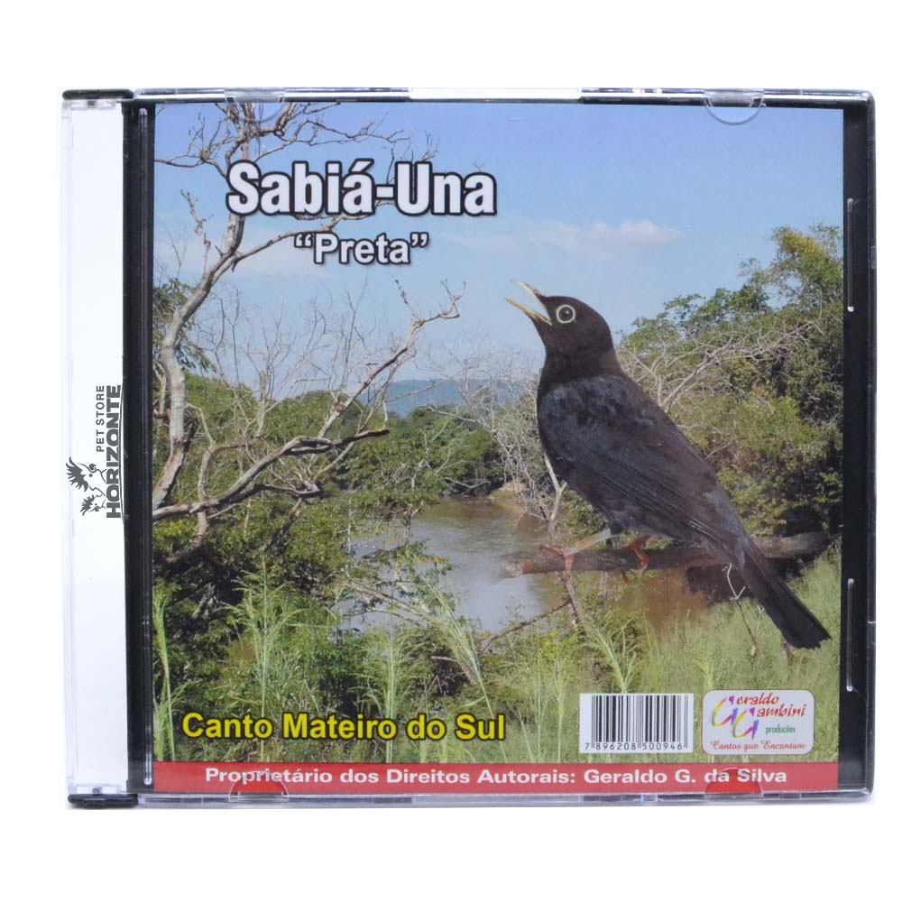 CD - Sabiá Una - Preta