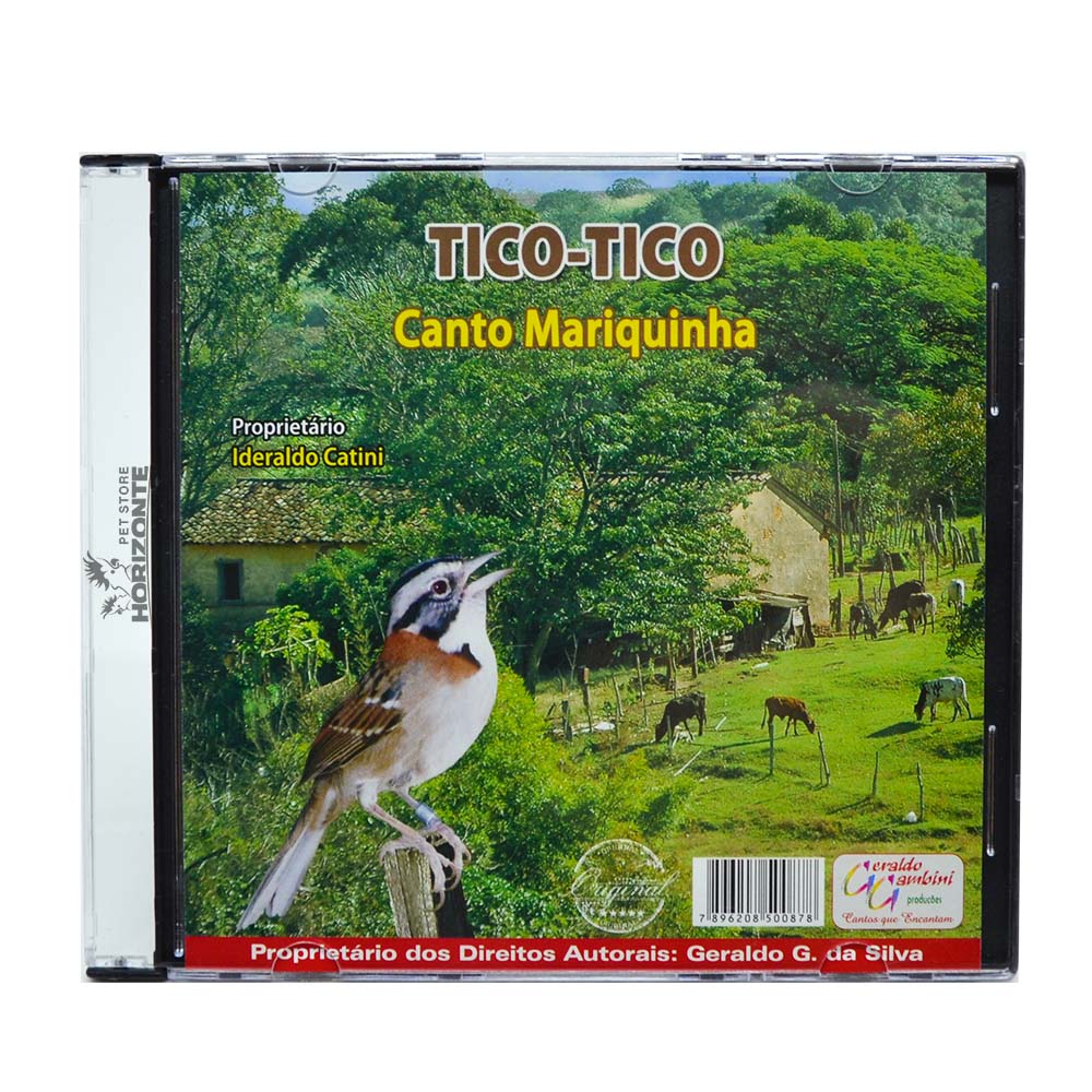 CD - Tico Tico - Canto Mariquinha