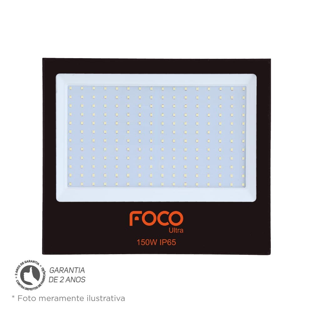 Refletor Led Foco Ultra 150W 6500K