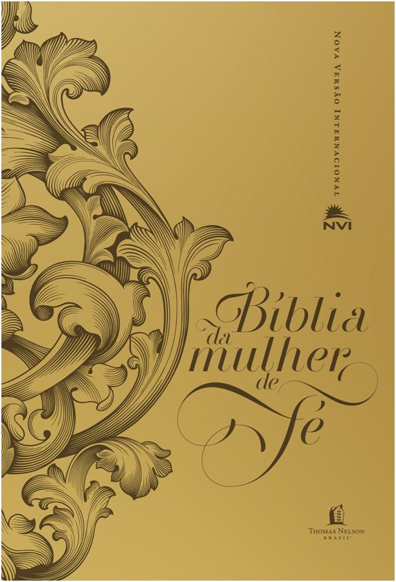 BIBLIA DA MULHER DE FE (CAPA DOURADA)