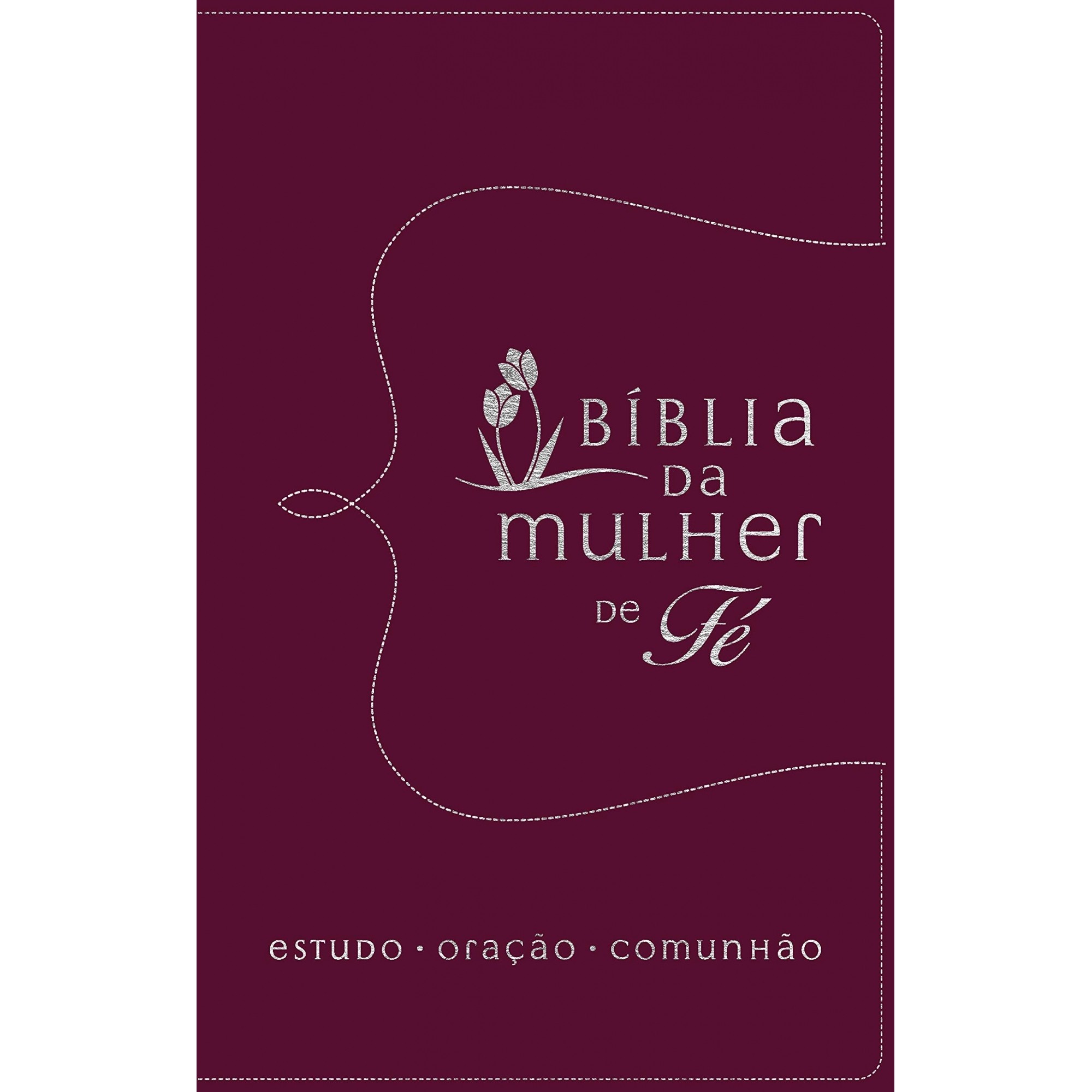 BÍBLIA DA MULHER DE FÉ, NVI, COURO SOFT, VERMELHO