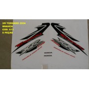 Kit De Adesivos Xr 250 Tornado 04 - Moto Cor Branca - 613
